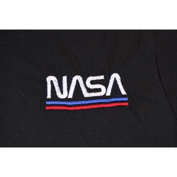 NASA Worm Logo Embroidered Graphic Tee T-Shirt (Small) NEW with out Tags! - Picture 2 of 5